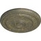 Ekena Millwork Devon Ceiling Medallion (Fits Canopies up to 3 5/8"), 15 3/4"OD x 1 1/2"P, Witch Hazel Crackle CM15DEWHC - alternate 4